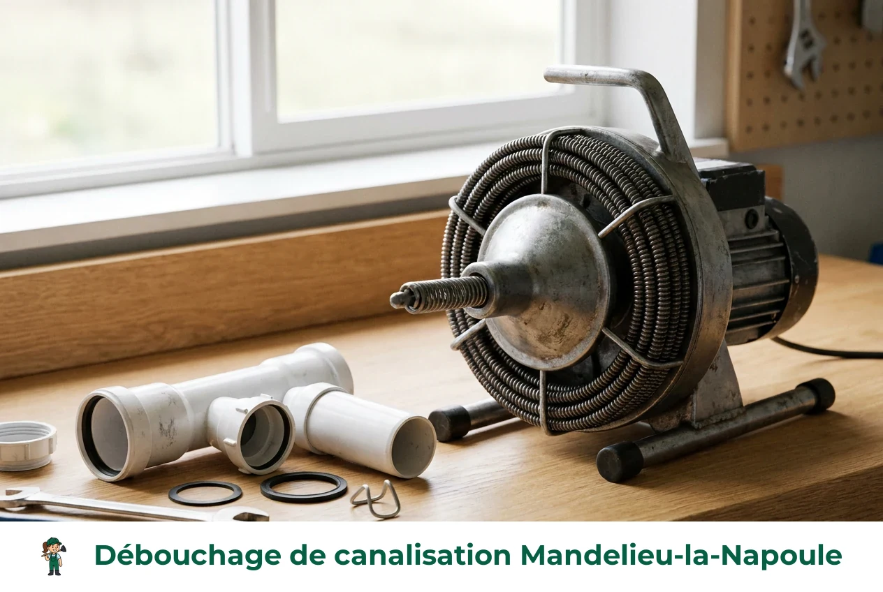 Débouchage de canalisation à Mandelieu-la-Napoule