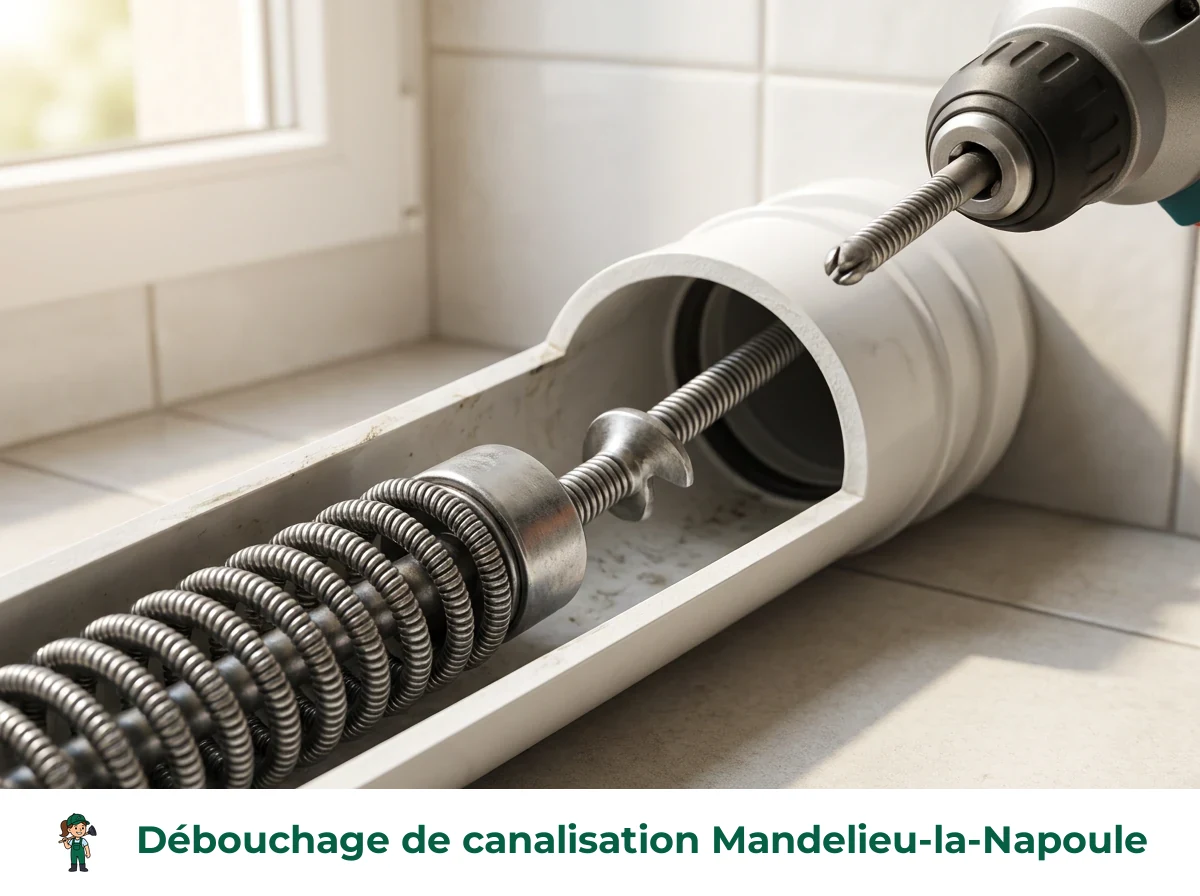 Débouchage de canalisation à Mandelieu-la-Napoule