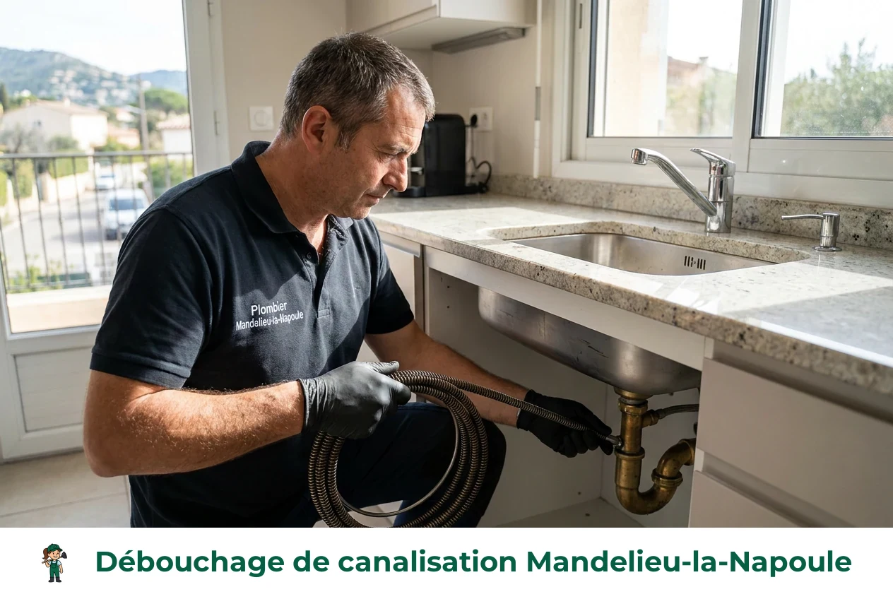 Débouchage de canalisation à Mandelieu-la-Napoule