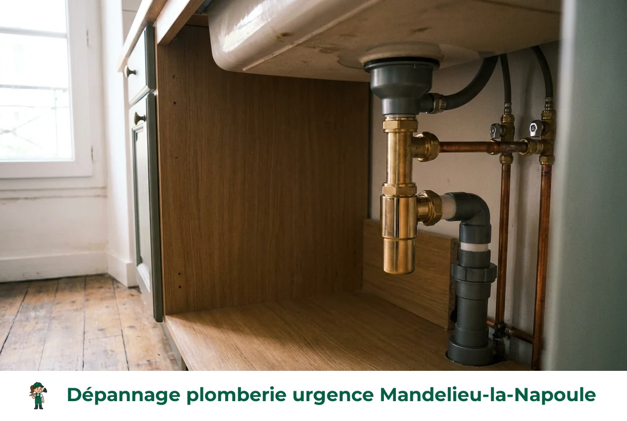 Dépannage plomberie urgence à Mandelieu-la-Napoule