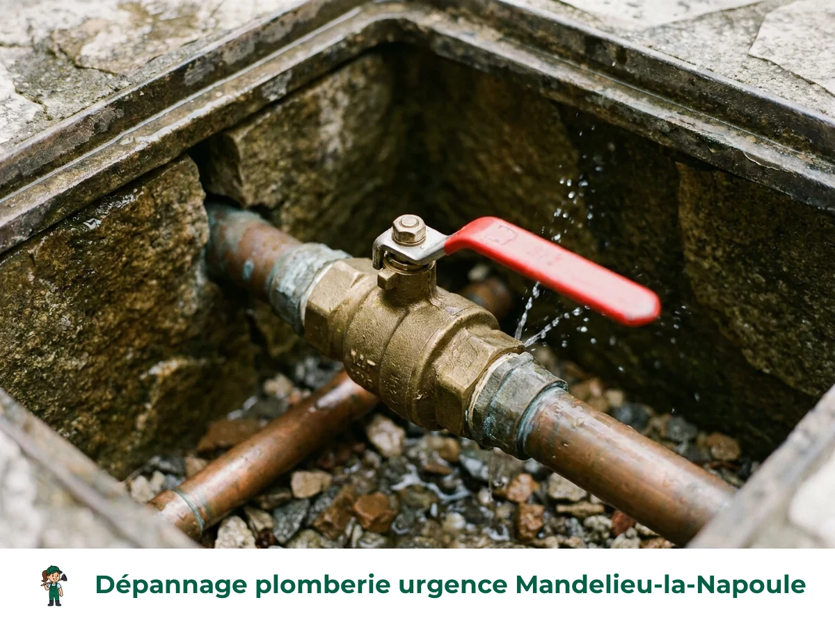 Dépannage plomberie urgence à Mandelieu-la-Napoule