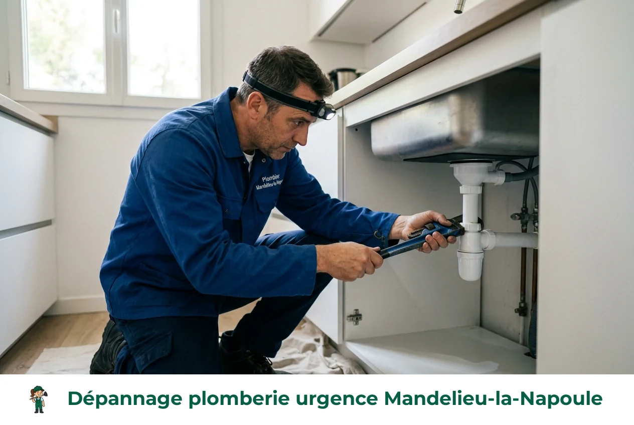 Dépannage plomberie urgence à Mandelieu-la-Napoule
