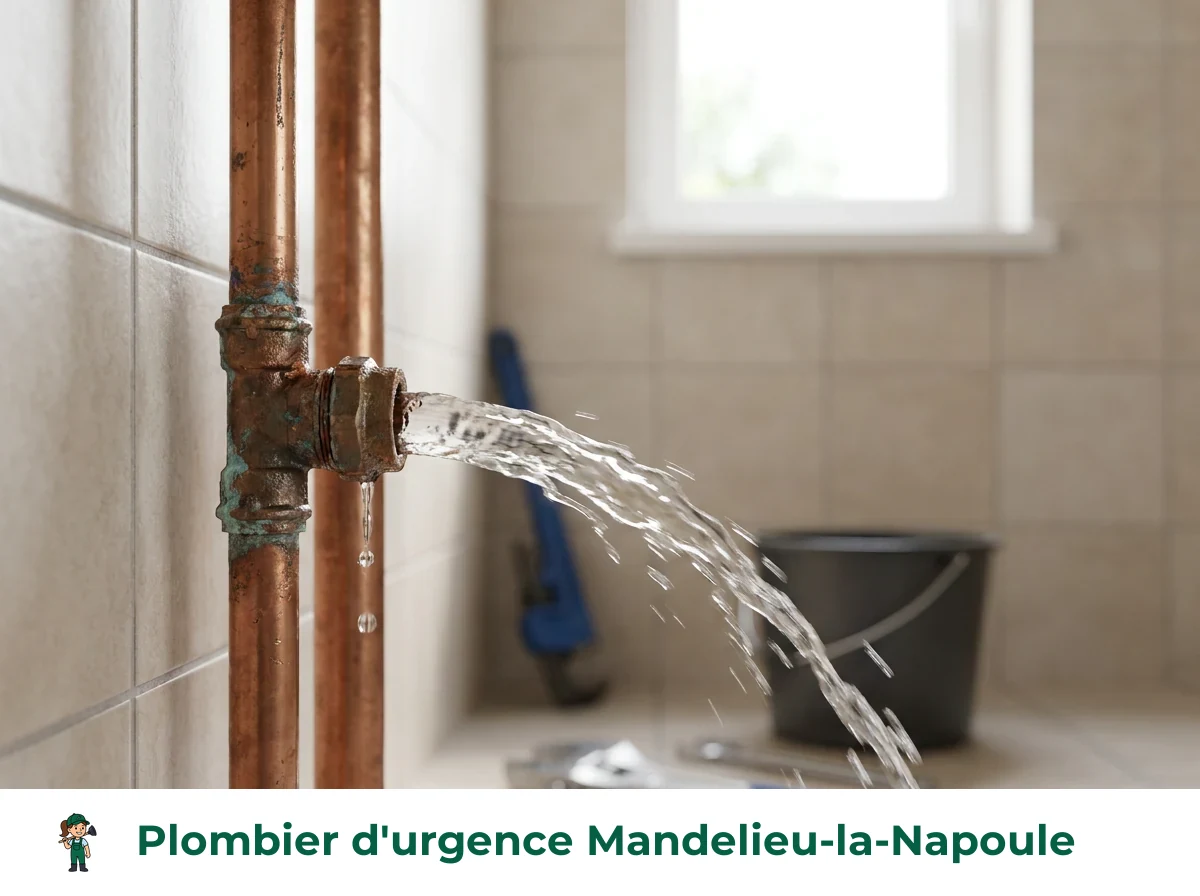 Plombier d'urgence à Mandelieu-la-Napoule