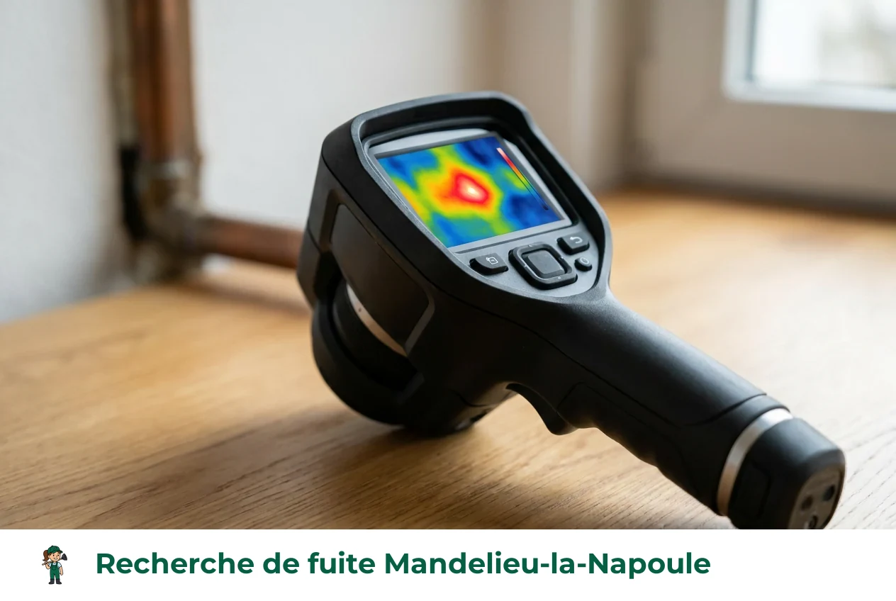 Recherche de fuite à Mandelieu-la-Napoule