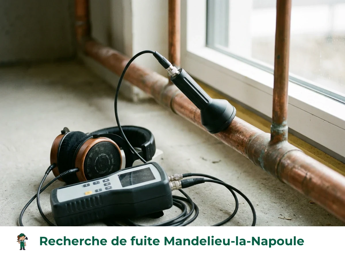 Recherche de fuite à Mandelieu-la-Napoule