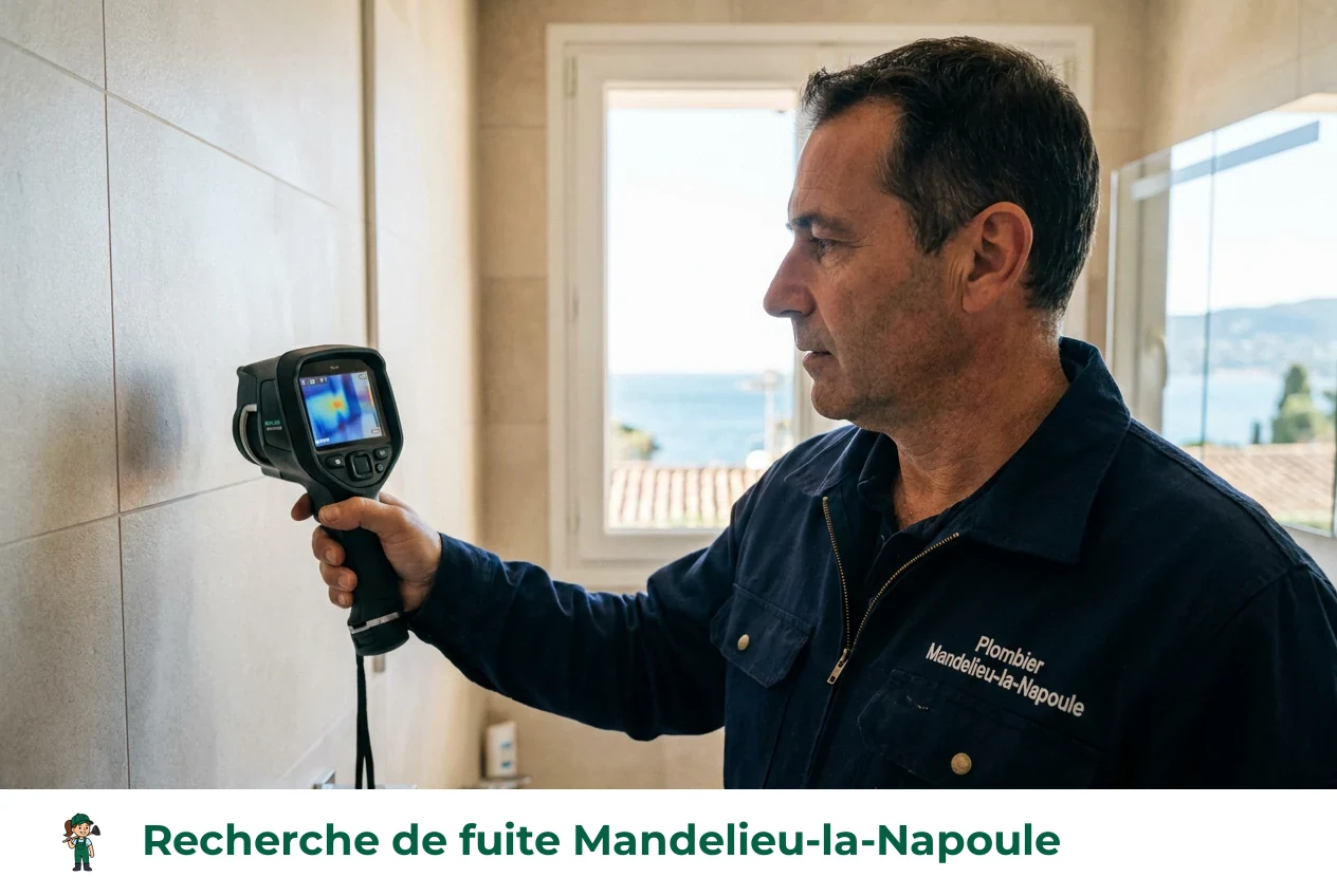 Recherche de fuite à Mandelieu-la-Napoule