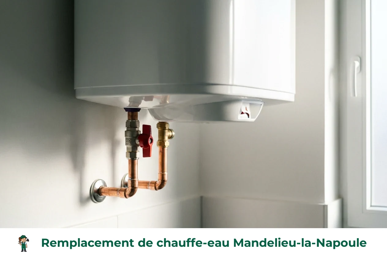 Remplacement de chauffe-eau à Mandelieu-la-Napoule