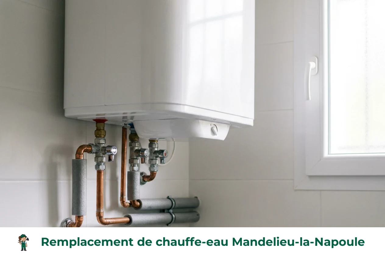 Remplacement de chauffe-eau à Mandelieu-la-Napoule