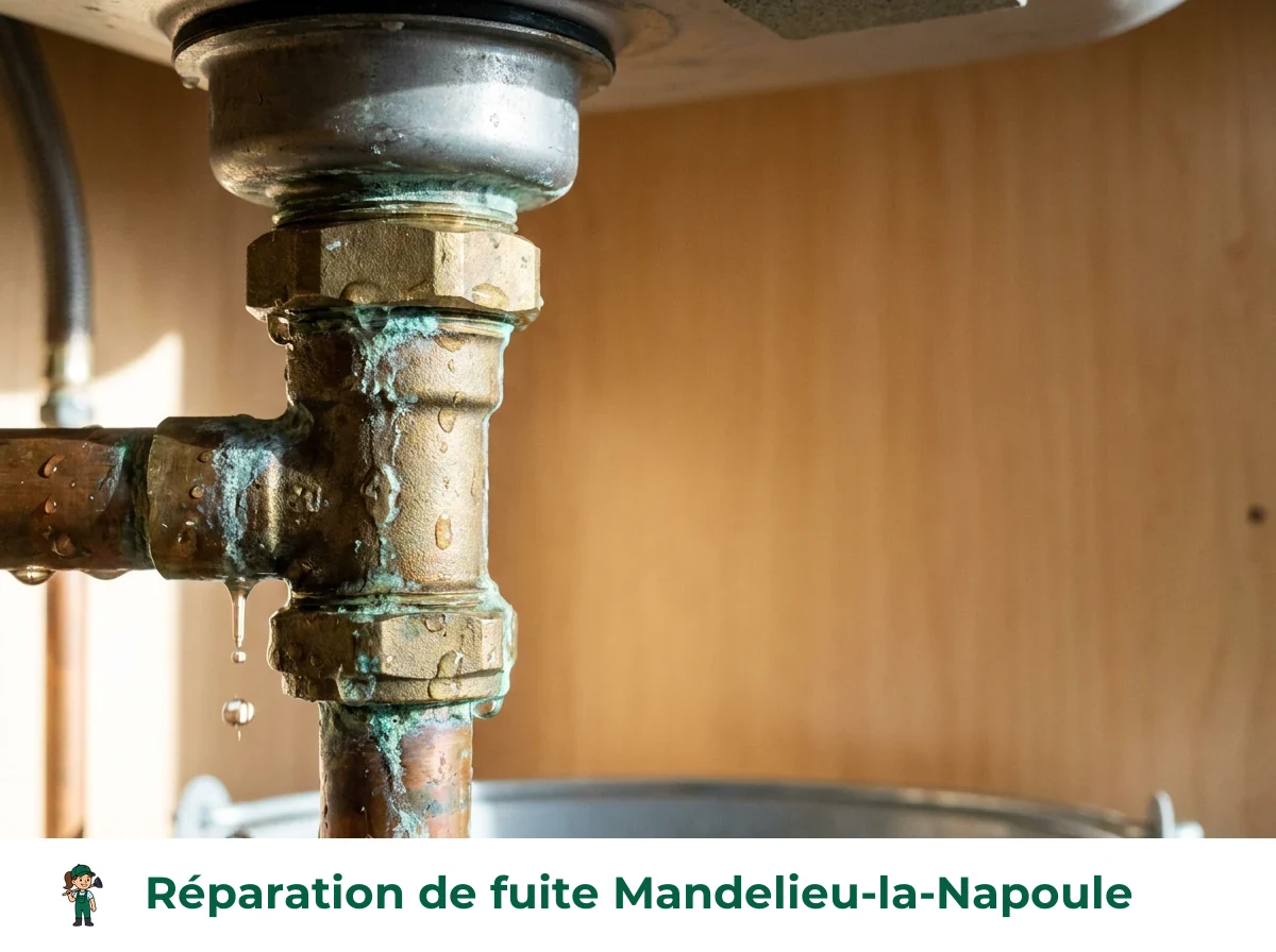 Réparation de fuite à Mandelieu-la-Napoule